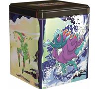 Pokémon - Trading Card Game: Stacking Tin Box Paradox 3 Booster Packs & 2 Sticker Sheets (German Version)
