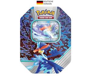 Pokémon - Trading Card Game: Tin-Box Paldea Partner: Bailonda-ex (1 Holographic Promo Card & 4 Booster Packs)