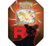 Pokémon - Trading Card Game: Tin-Box Team Rocket - Persian-ex (1 Holographic Promo Card & 4 Booster Packs)