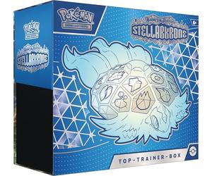 Pokémon - Trading Card Game: Top Trainer Box Crimson & Purple - Stellar Crown (1 Full Screen Promo Card, 9 Booster Packs & Premium Accessories)