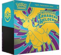 Pokémon Trading Card Game: Top Trainer Box Mega Evolution - Sublime Heroes (1 Full-Art Promo Card, 9 Booster Packs & Premium Accessories)