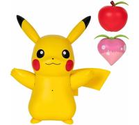 Pokémon Train and Play Deluxe Pikachu - 4.5-Inch Pikachu Figure with Lights, Sounds, and Moving Limbs plus Interactive Accessories