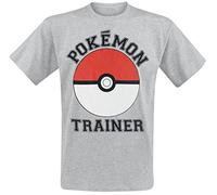 Pokemon Trainer T-Shirt Maat XL Gray