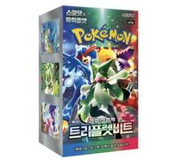 Pokemon Triplet Beat EX SV1a Korean Booster Box (30 Packs) | Scarlet & Violet Korean | 5 Cards Per Pack | Titan Authenticated