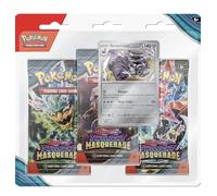 Scarlet and Violet Twilight Masquerade 3 Pack Blister Revavroom