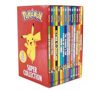Pokemon Ultimate Book Collection Series - 1-14 Box Set (Ash's Big Challenge, Pokemon Peril, Orange League, Scyther VS Charizard and more)