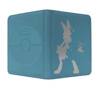Ultra Pro | Pokemon Elite Series: Lucario 9-Pocket Zippered PRO Binder | Trading Card Game Accessory| Ages 6+