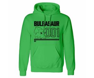 Pokemon Unisex Adult Bulbasaur Line Art Hoodie