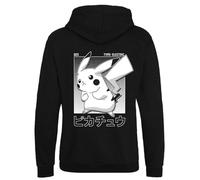 Pokémon Unisex Halftone Pikachu Hoodie Black - Brand EAN: 5056688555047 - Size: M