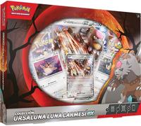 Pokémon Ursaluna Crimson Moon Collection (4 Holographic Cards and 4 Upgrade Packs)