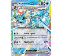 Pokemon - Vaporeon ex 023/131 - Prismatic Evolutions - Double Rare - Foil Single Card