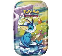 Pokémon Vaporeon Scarlet & Violet Mini Collectible Mini Box - Prismatic Evolutions (Two Expansion Packs and One Coin)