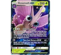 Pokemon Venomoth GX 12/214 Ultra Rare Sun & Moon: Unbroken Bonds Singles