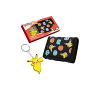 Pokemon Wallet & Keyring Set Pokemon Multicolor One Size