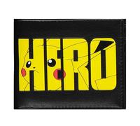 Pokemon Wallet Olympics Pikachu hero Logo new Official Black Bifold One Size