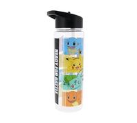Pokemon Water Bottle | 700ml Capacity BPA-Free | Flip Straw Lid & Carry Handle | Official Pokémon Drinkware, Gifts & Accessories