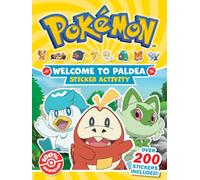 Pokémon Welcome to Paldea Epic Sticker: Explore Paldea in this 100% Official Sticker Activity Book. Perfect for Pokémon Fans!