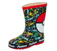 Pokemon Wellies Rubber Wellington Boots for Kids Boys Girls Pikachu Rain Snow Wellies Wellys
