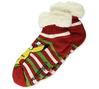 Pokemon Women's Holiday Short Cozy Warmer Socks, Red Assorted, 8-10 UK