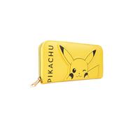 Pokemon Women's Pikachu Zip Around Purse in Yellow Pokemon Yellow One Size