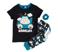Pokemon Women's Snorlax Pyjama Set in Black | Size: 3XL Pokemon Black 3XL