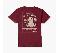 Pokémon Woodland Fire Safety Unisex T-Shirt - Burgundy - L