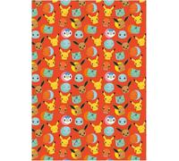Pokemon Wrapping Paper 2 Rolls of 4M Roll Wrap - 8M Total of Pokemon Gaming Gift Wrap Birthday