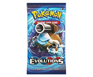 Pokemon XY12 "Evolutions" Booster Pack: 10 Additional Cards for Pokemon Trading Card Game (Random, English Language)