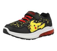 Pokemon Zaina Pika Emboss Boys Trainers Black 3 UK