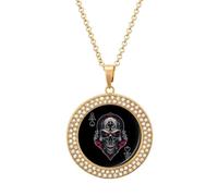 Poker Aces of Spades Diamond Necklace Cute Pendant Necklace | Jewelry Gifts