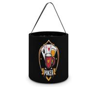 Poker And Winner Halloween Candy Tote Tricking Or Treating Bag Pumpkin Easter Eggs Bucket Best Party Gifts