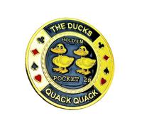 Poker Card-Guard - Ducks (Pair of Twos)