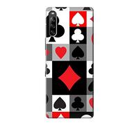 Poker Card Suit Case Cover For Sony Xperia L4