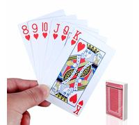 Poker Cards Decks Playing Card Set Travel Size Security Sealed Playing Cards With 2 Jokers Perfect For Card Games From Snap To Blackjack & Giant Bridge Casino Party Decorations Theme Game Night (2 Pk)