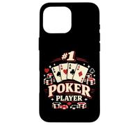 Poker Cards Vintage Future Poker Player Case for iPhone 16 Pro Max