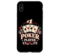 Poker Cards Vintage Future Poker Player Case for iPhone XS Max