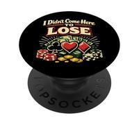 Poker Cards Vintage I Didn't Come Here To Lose PopSockets Adhesive PopGrip