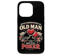 Poker Cards Vintage I Don't Even Fold My Laundry Case for iPhone 13 Pro
