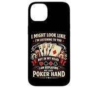 Poker Cards Vintage I'd Rather Be Playing Poker Case for iPhone 14 Plus