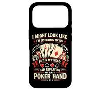 Poker Cards Vintage I'd Rather Be Playing Poker Case for iPhone 17 Pro