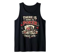 Poker Cards Vintage If I Win It's Skill If You Win It's Luck Tank Top