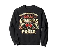 Poker Cards Vintage If There Weren't Luck Involved I Would Sweatshirt