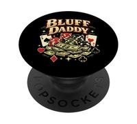 Poker Cards Vintage I'm Just Here For The Pot PopSockets Adhesive PopGrip