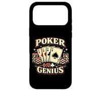 Poker Cards Vintage Poker Genius Case for iPhone 17 Pro Max