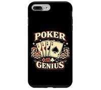 Poker Cards Vintage Poker Genius Case for iPhone 7 Plus/8 Plus