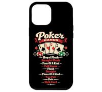 Poker Cards Vintage Poker Hands Royal Flush Straight Flush Case for iPhone 12 Pro Max