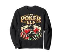 Poker Cards Vintage Talking Trash & Breaking Tables Sweatshirt