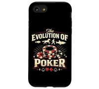 Poker Cards Vintage The Evolution Of Poker Case for iPhone SE (2020) / 7/8