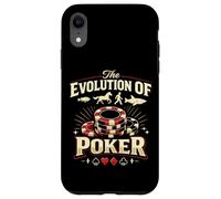 Poker Cards Vintage The Evolution Of Poker Case for iPhone XR