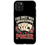 Poker Cards Vintage The Only Way To My Heart Is Poker Case for iPhone 11 Pro Max